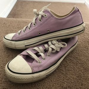Lavender converse